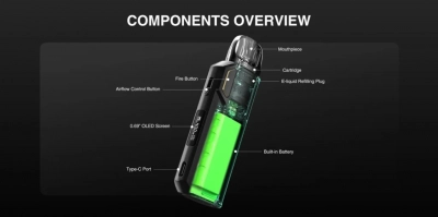 Lost Vape Thelema Elite 40W 1400mAh KIT (Emerald Green)